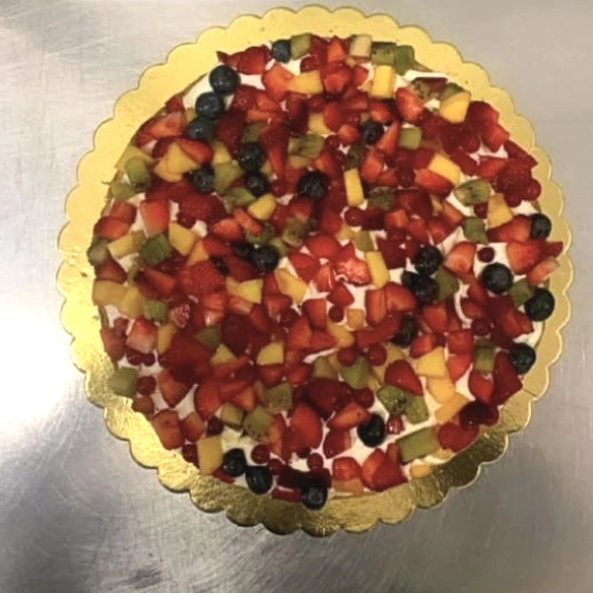 Crostata Chantilly e frutta fresca - Chef Salvatore Barbieri - Hotel Villa Igea | Alassio (SV)