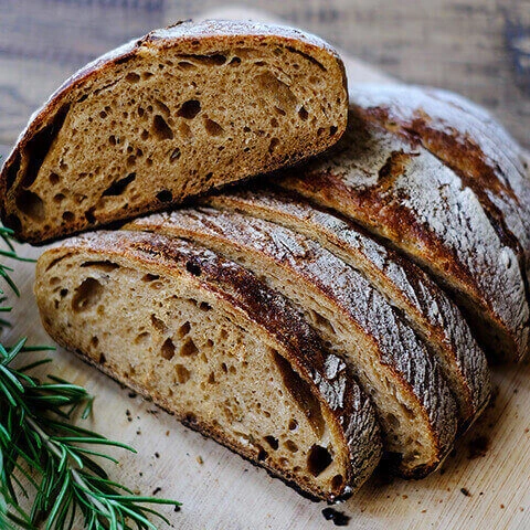 Pane casereccio di segale - Chef Andrea Garbin | Ristorante La Prua | Alassio (SV)