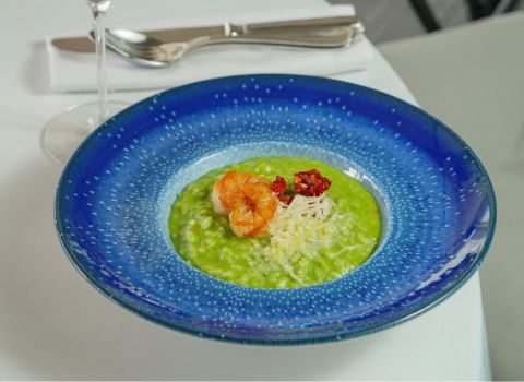 La Commerciale San Giulio | risotto con gamberi